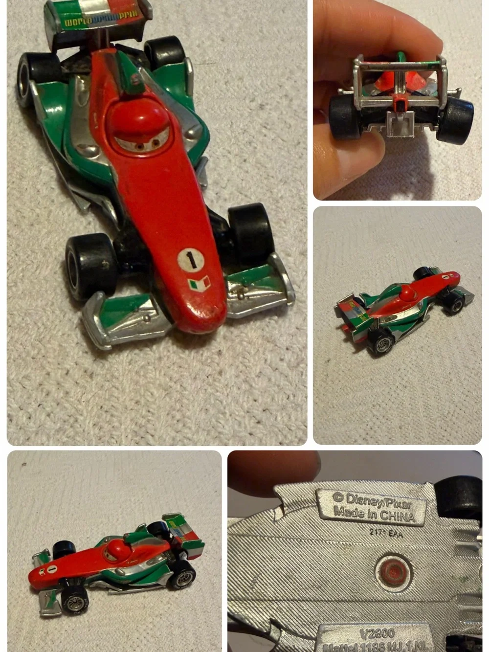 Disney Pixar Cars Die-Cast lot of 10 SidewallSemi Dinoco McQueen TowMater & more
